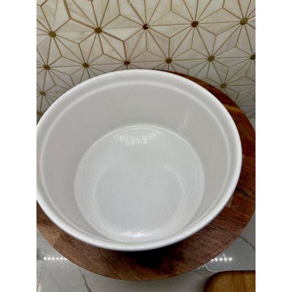 Vintage Green Ribbed Casserole Dish – Made in Portugal for Over and Back - Picture 3 of 5